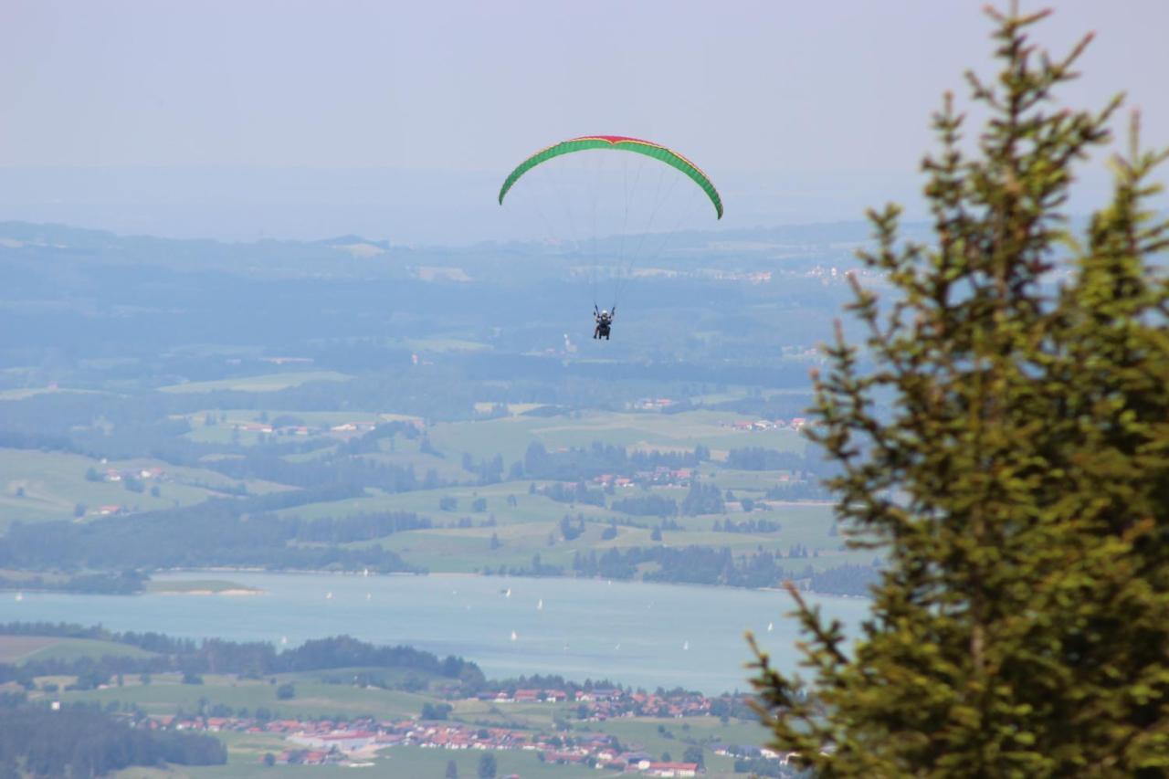 Ferienwohnung Weber Alpenglueck Lechbruck Buitenkant foto